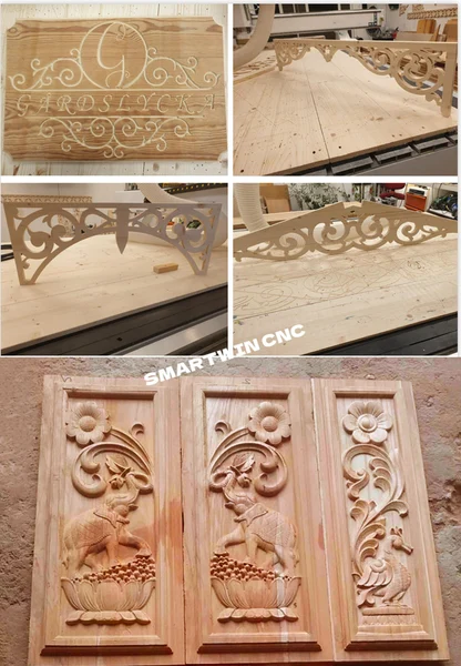 China 1325 Wood CNC Router For Furniture 48 Rotary Table