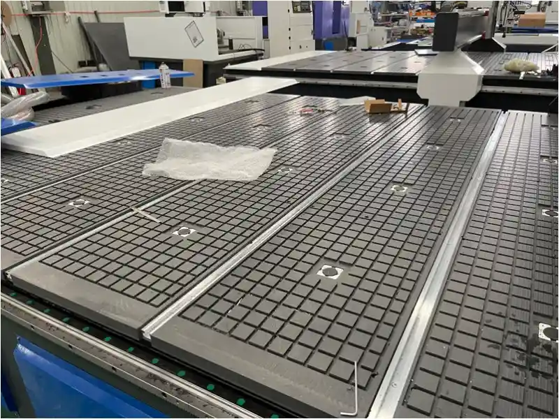 vaccum table of cnc router